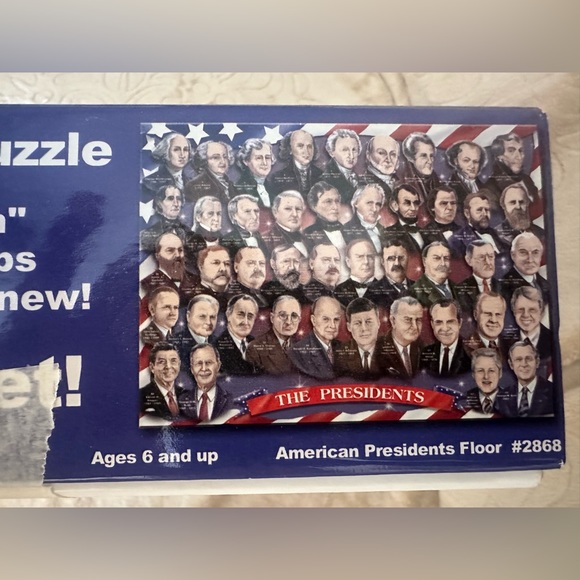 Melissa & Doug History of the American Presidency 100 Pc Floor Puzzle Education - Picture 4 of 6